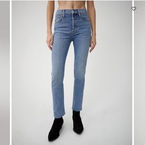 Re/Done Levi’s High Rise Ankle Crop Size 24